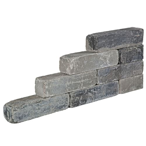 Muurblok getrommeld 60x12x12 cm gothic