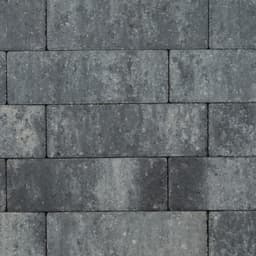 Longstone opritsteen 7 cm grijs/zwart 1