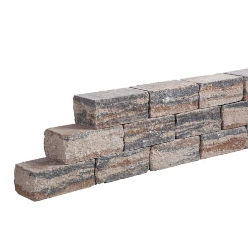 Combiwall splitton getrommeld 30x20x7,5 cm kilimanjaro