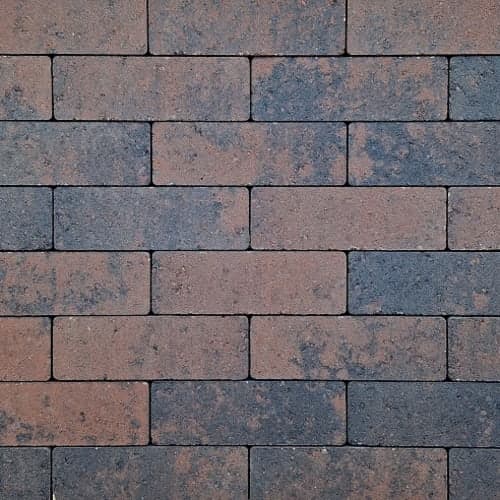 Dikformaat strak XL 28x7x8 cm oud emmen