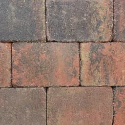 Stonique trommel waalformaat 20x5x7 cm oud bruin 1