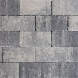 Design brick 6 cm nero/grey mini facet komo 1