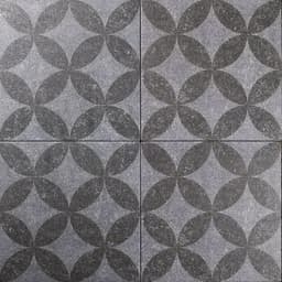 MBI GeoProArte Flowers 60x60x4 cm Light Grey Flower (beschikbaarheid op aanvraag) 1