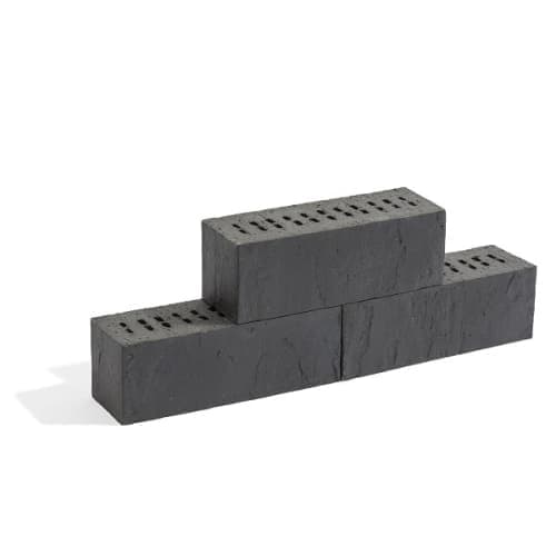 Gebakken stapelblok 29x10x10 cm Blocco Bordano Nero