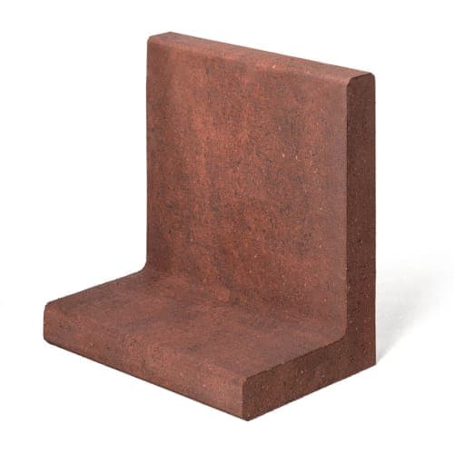 L-element 50x30x40 cm (LxDxH) roestbruin