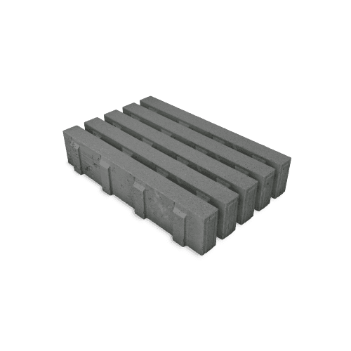 MBI EcoSteen Stroke 60x40x12 cm antraciet