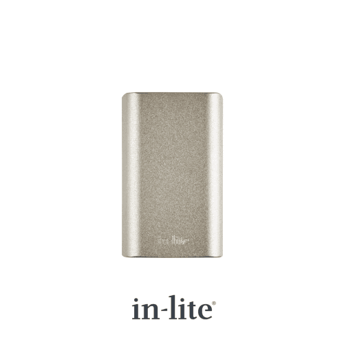 in-lite wall ace down rosé silver