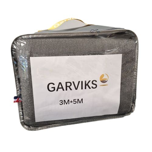 Schaduwdoek rechthoek 300x400 antraciet