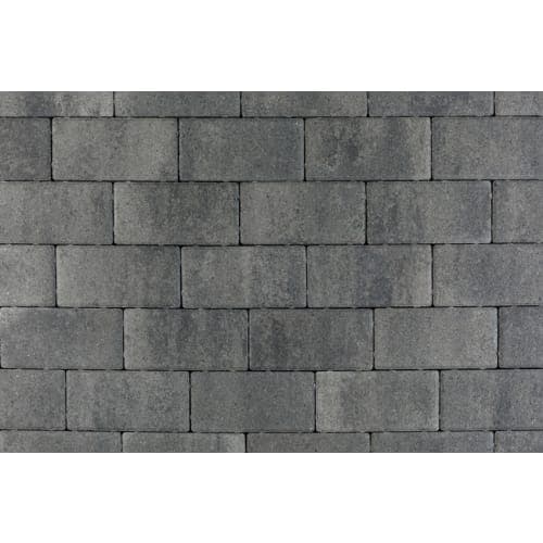 Patio betonstraatsteen 6 cm nero/grey mini facet komo