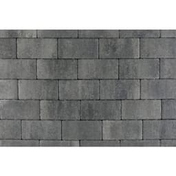 Patio betonstraatsteen 6 cm nero/grey mini facet komo 1