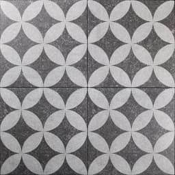 MBI GeoProArte Flowers 60x60x4 cm Dark Grey Flower (beschikbaarheid op aanvraag) 2