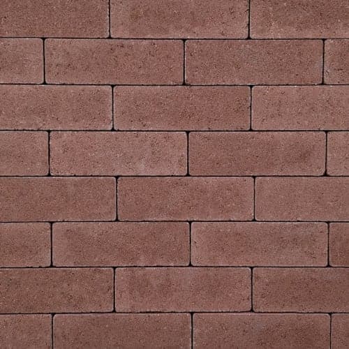 Dikformaat strak 21x7x8 cm gebakken bruin komo