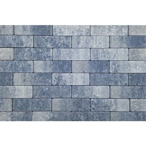 Dikformaat strak 21x7x6 cm grijs/zwart komo