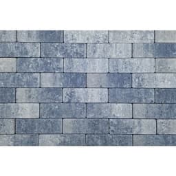 Dikformaat strak 21x7x6 cm grijs/zwart komo 1