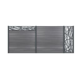 terras & trends Fence deco-profiel iron verticaal 58x182 cm RAL7016 (1011) 1