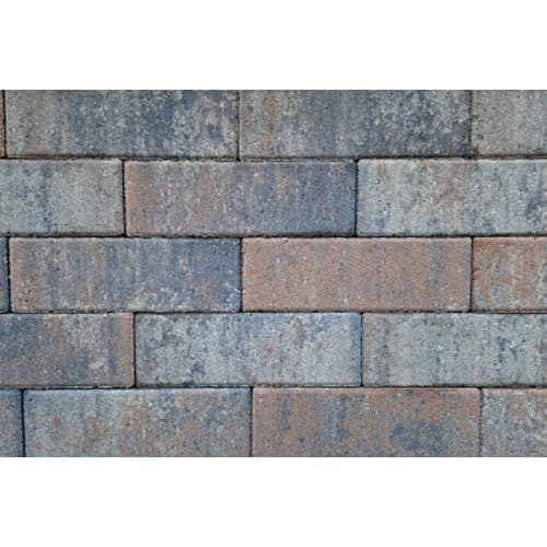 Longstone opritsteen 7 cm tricolore