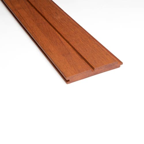 Bamboe deluxe schuttingplank caramel 1,8x14x195 cm met schijnvoeg