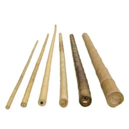 Bamboepaal naturel  300 cm dikte 10-12 cm 2