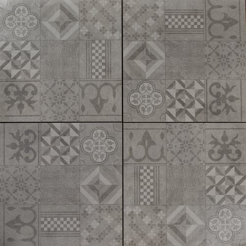 MBI keramiek 1cm 60x60x1 cm mosaik grey