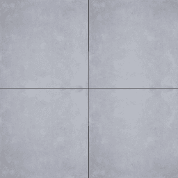 MBI keramiek 1cm 80x80x1 cm concreet silver 3