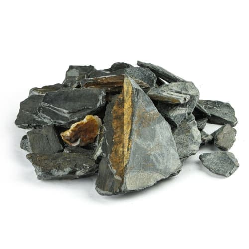 Slate split grijs multicolour 30-60 mm zak 20 kg