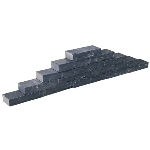 Slimwall black beauty rockface 40x16x8 cm