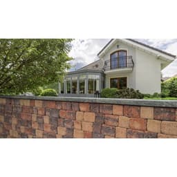 Pilestone trapez vorm 2 z ruw 23/17x21,5x10 cm gloria 2