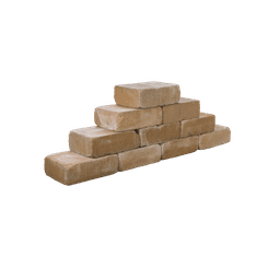 Tumbelwall getrommeld 30x20x10 cm mont blanc 1