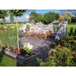 Combiwall splitton getrommeld 20x20x7,5 cm matterhorn 3