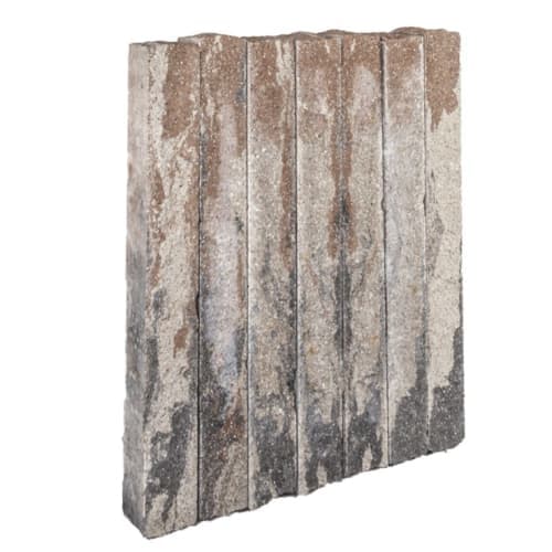 Palissade-stapelblok splitton 12x12x100 cm kilimanjaro