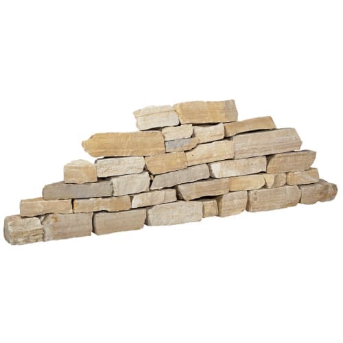 Stapelblokken bourgogne geel 25x10x15 cm