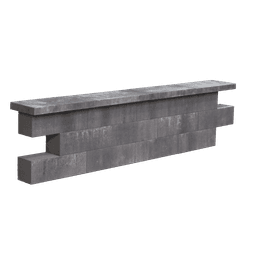 Smartblock amiata 50x25x5 cm afdekplaat 1