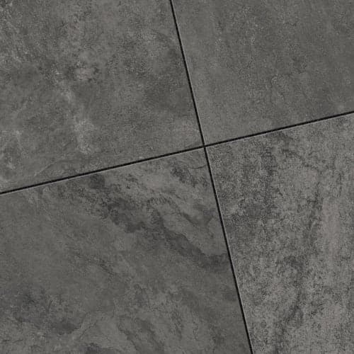 Keramiek tegel 120x120x2 cm massa antracite