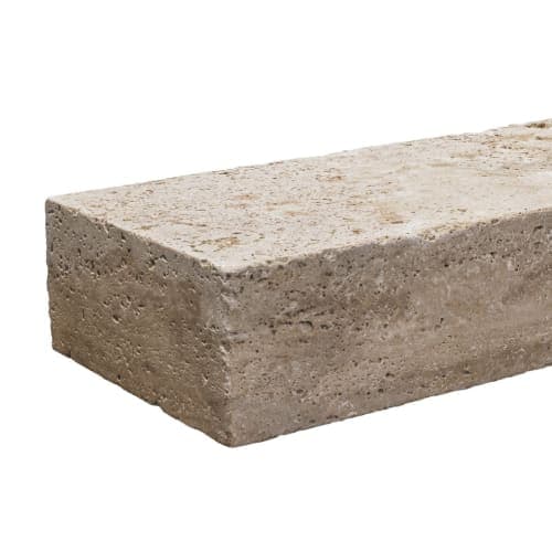 Traptrede Natuursteen 100x35x15 cm Travertino Autum Antique