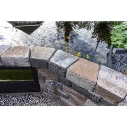 Pilestone trapez vorm 2 z ruw 23/17x21,5x10 cm kilimanjaro 2