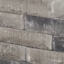 Pilestone Line 2 zijden ruw 40x15x10 cm gothic 3