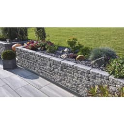 Graniwall grey rockface 40x16x8 cm 2