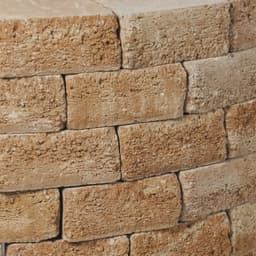 Pilestone trapez vorm 2 z ruw 23/17x21,5x10 cm mont blanc 3