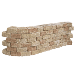 Pilestone trapez vorm 2 z ruw 23/17x21,5x10 cm primavera 1