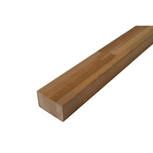 Hardhouten onderligger (bangkirai) 4x6x390 cm gevingerlast