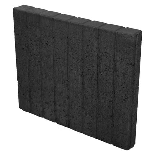 Mini Quadrobandpalissade 6x40x50 cm zwart