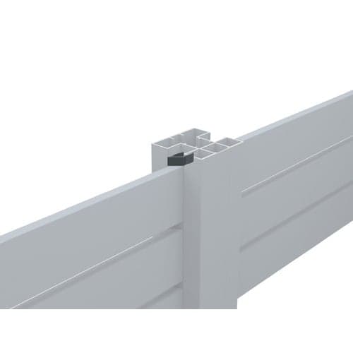 terras & trends Fence aluminium rhombus wedges 10 mm (22st links + 22st rechts) RAL7016