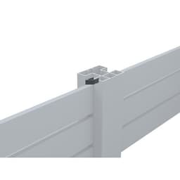 terras & trends Fence plastic rhombus wedges 22 links + 22 rechts RAL9005 1