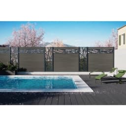 terras & trends Fence deco-profiel iron verticaal 58x182 cm RAL7016 (1011) 2