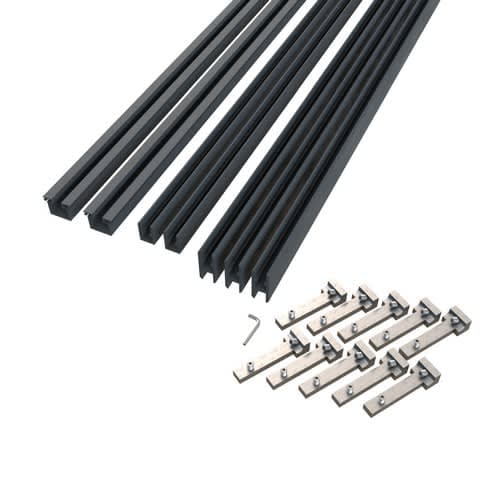 terras & trends Fence aluminium profielset 0,4x1,2x175 cm