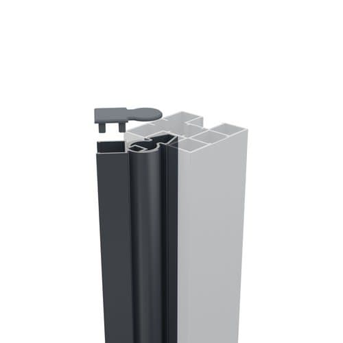 terras & trends Fence aluminium variabel hoekprofiel voor paal