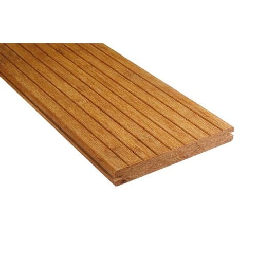 Bamboe samba 18x139 mm lengte 225 cm licht grof/glad-olie-kops tong + groef