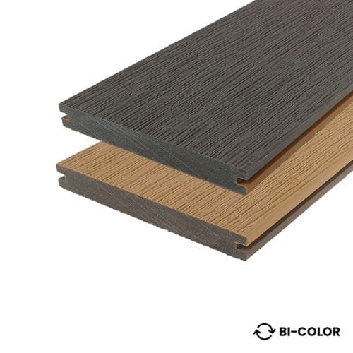 terras & trends Deck 300x21x2,25 cm massief vintage lunar grey/cedar