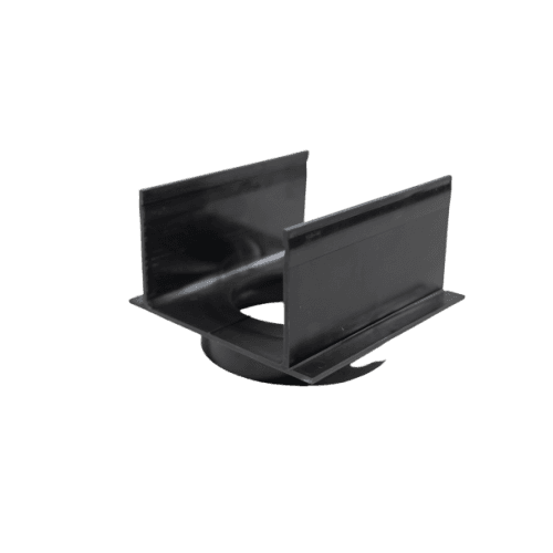 terras & trends drain 100/100 gootverbindingsstuk met verticale uitloop 110 mm