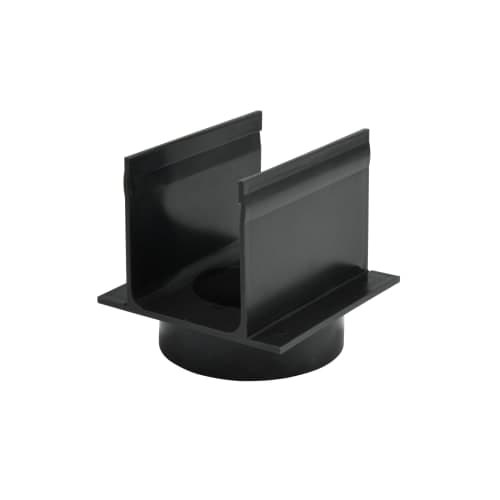 terras & trends drain 65/100 gootverbindingsstuk met verticale uitloop 75 mm